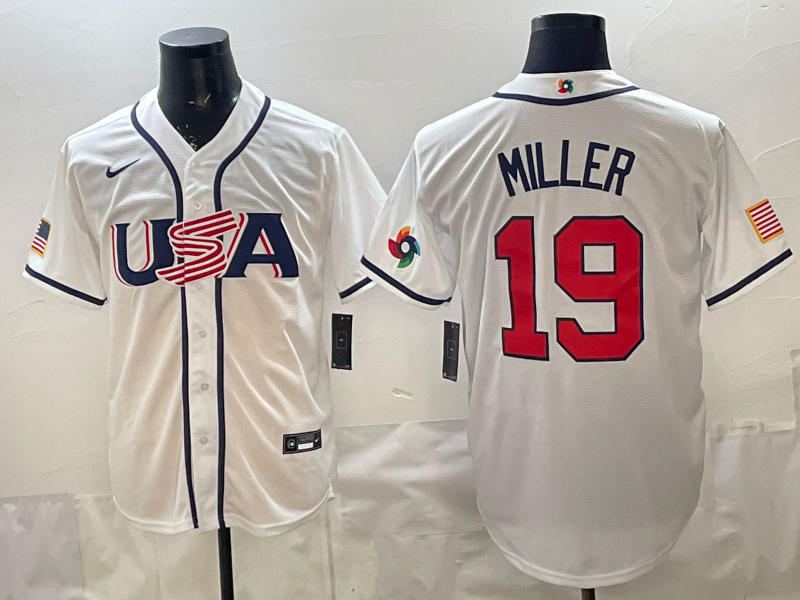 Men 2026 World cup white MLB Nike jersey 00104
